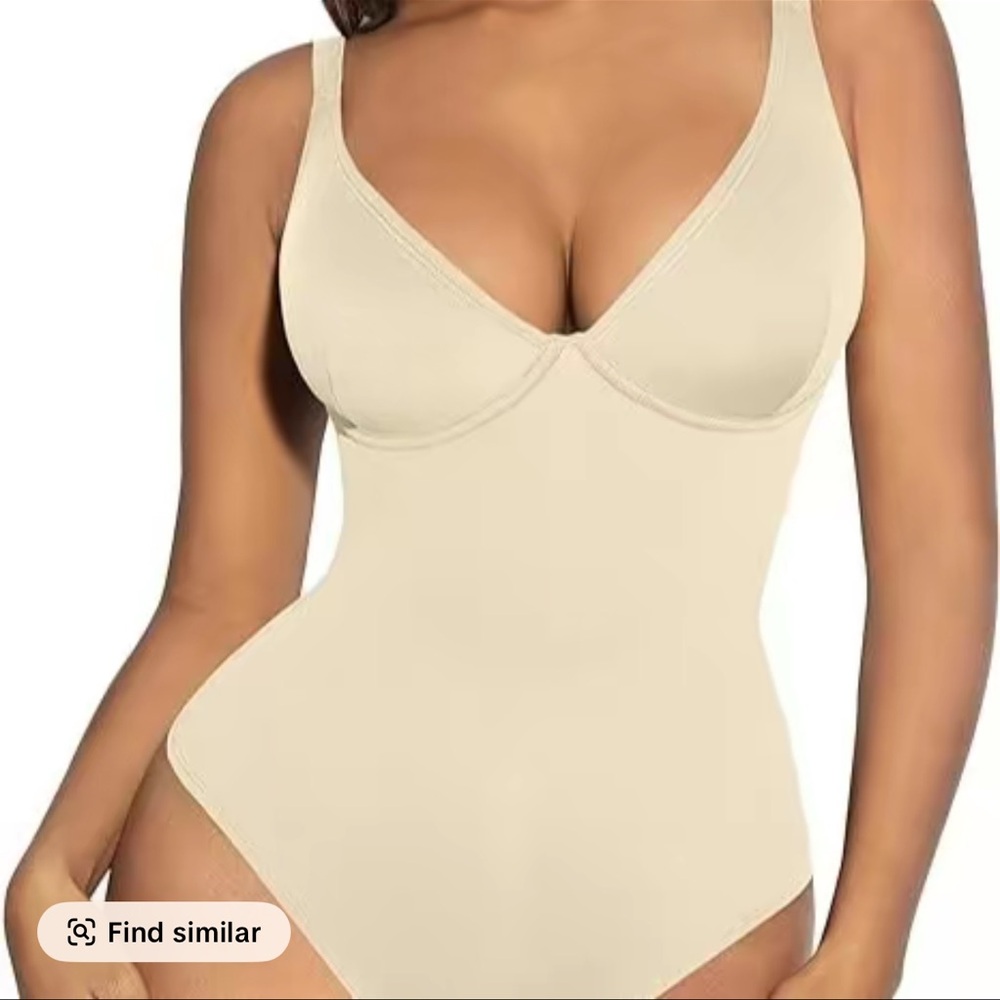 Women's Cream Bodysuit - WORN ONCE